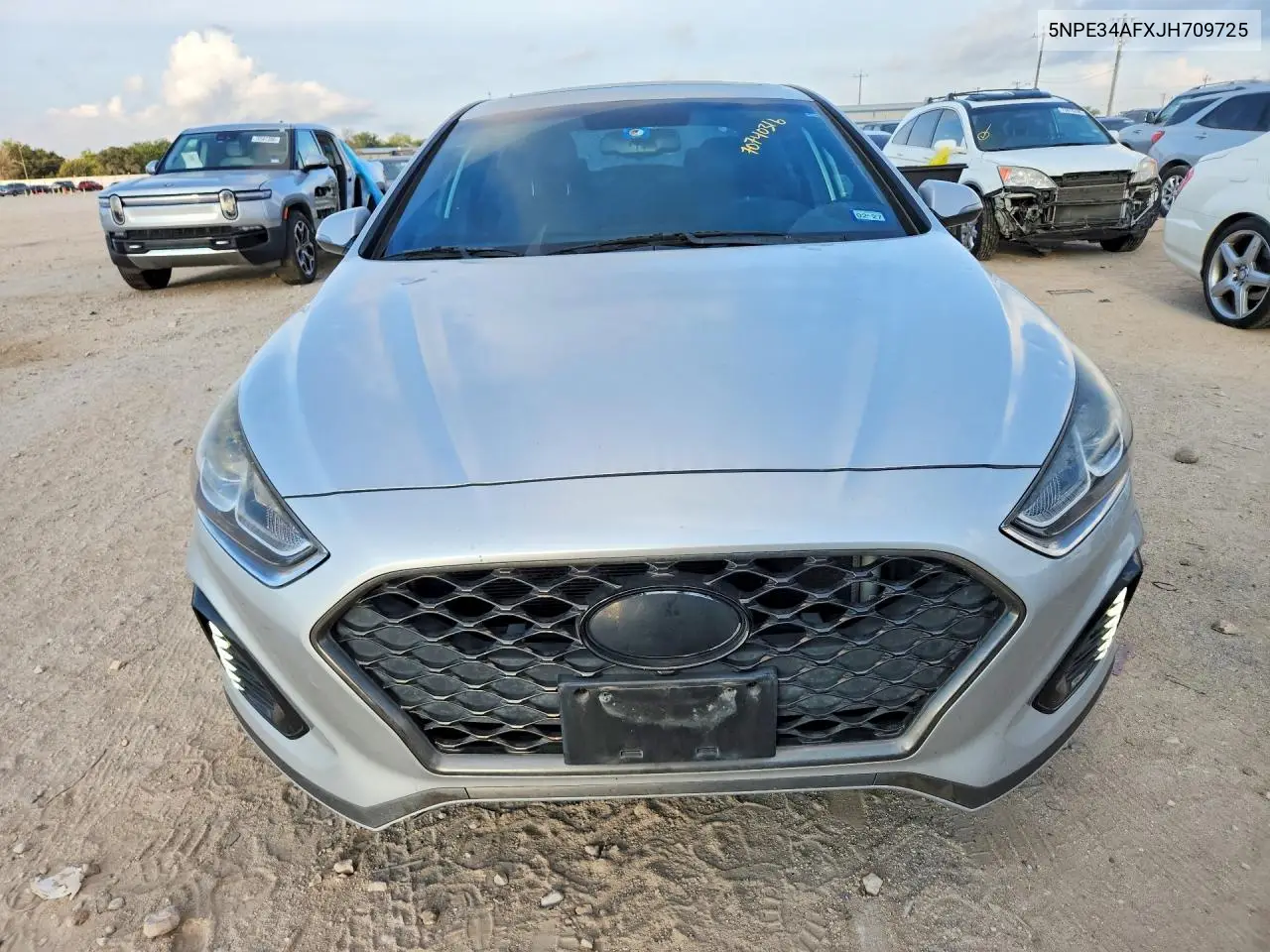 2018 HYUNDAI SONATA VIN 5NPE34AFXJH709725 — фото 5