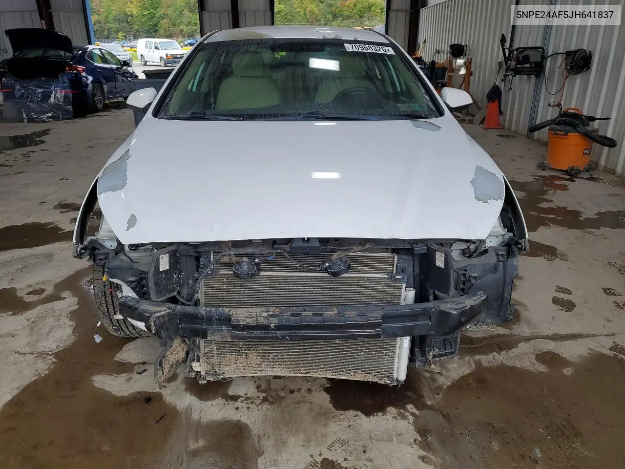 2018 HYUNDAI SONATA VIN 5NPE24AF5JH641837 — фото 5