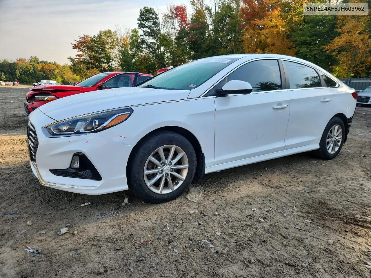 HYUNDAI SONATA 2018, VIN 5NPE24AF5JH603962