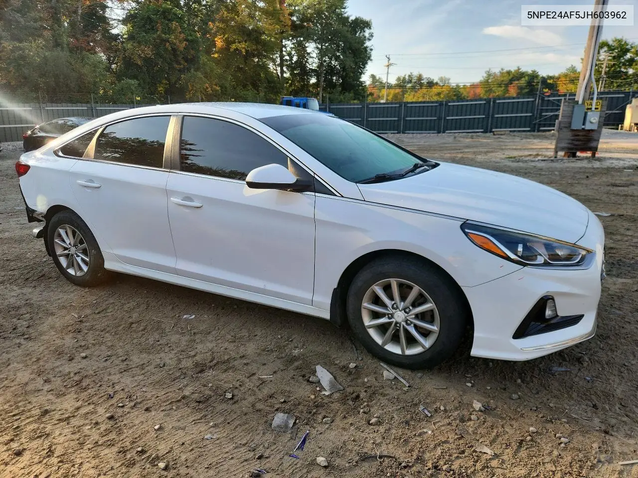 2018 HYUNDAI SONATA VIN 5NPE24AF5JH603962 — фото 4