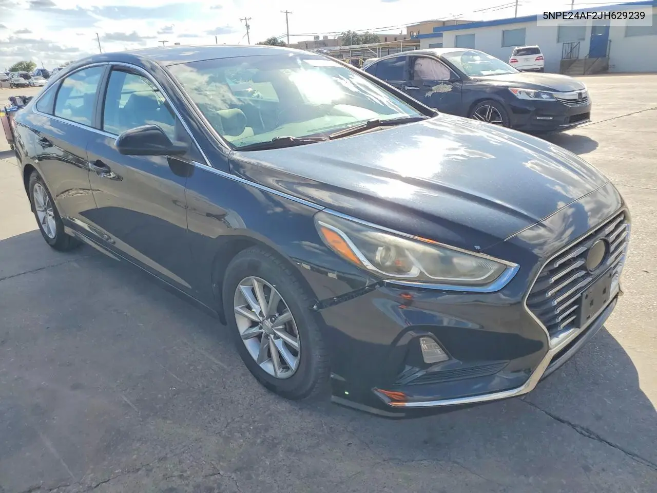 2018 HYUNDAI SONATA VIN 5NPE24AF2JH629239 — фото 4