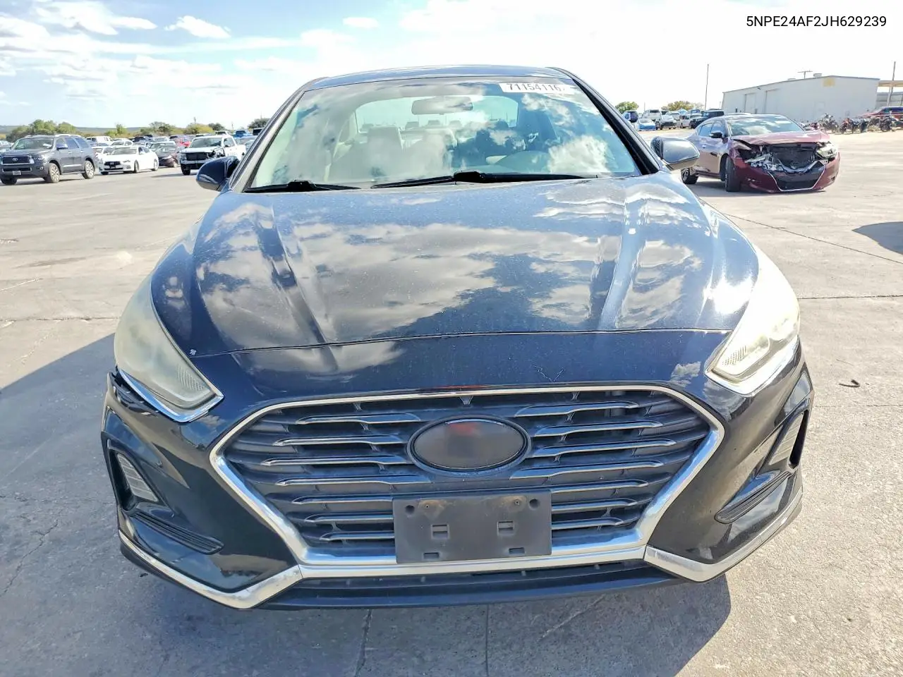 2018 HYUNDAI SONATA VIN 5NPE24AF2JH629239 — фото 5
