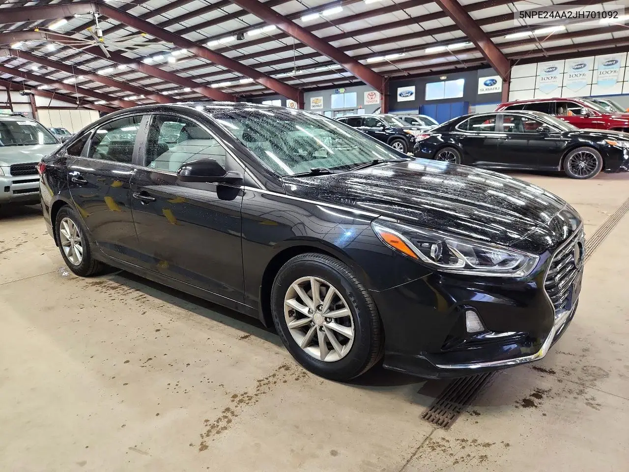 2018 HYUNDAI SONATA VIN 5NPE24AA2JH701092 — фото 4