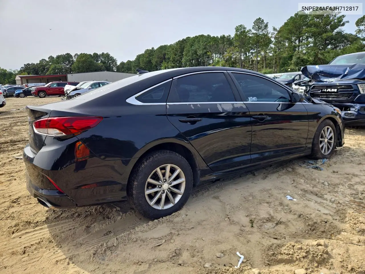 2018 HYUNDAI SONATA VIN 5NPE24AF4JH712817 — фото 3