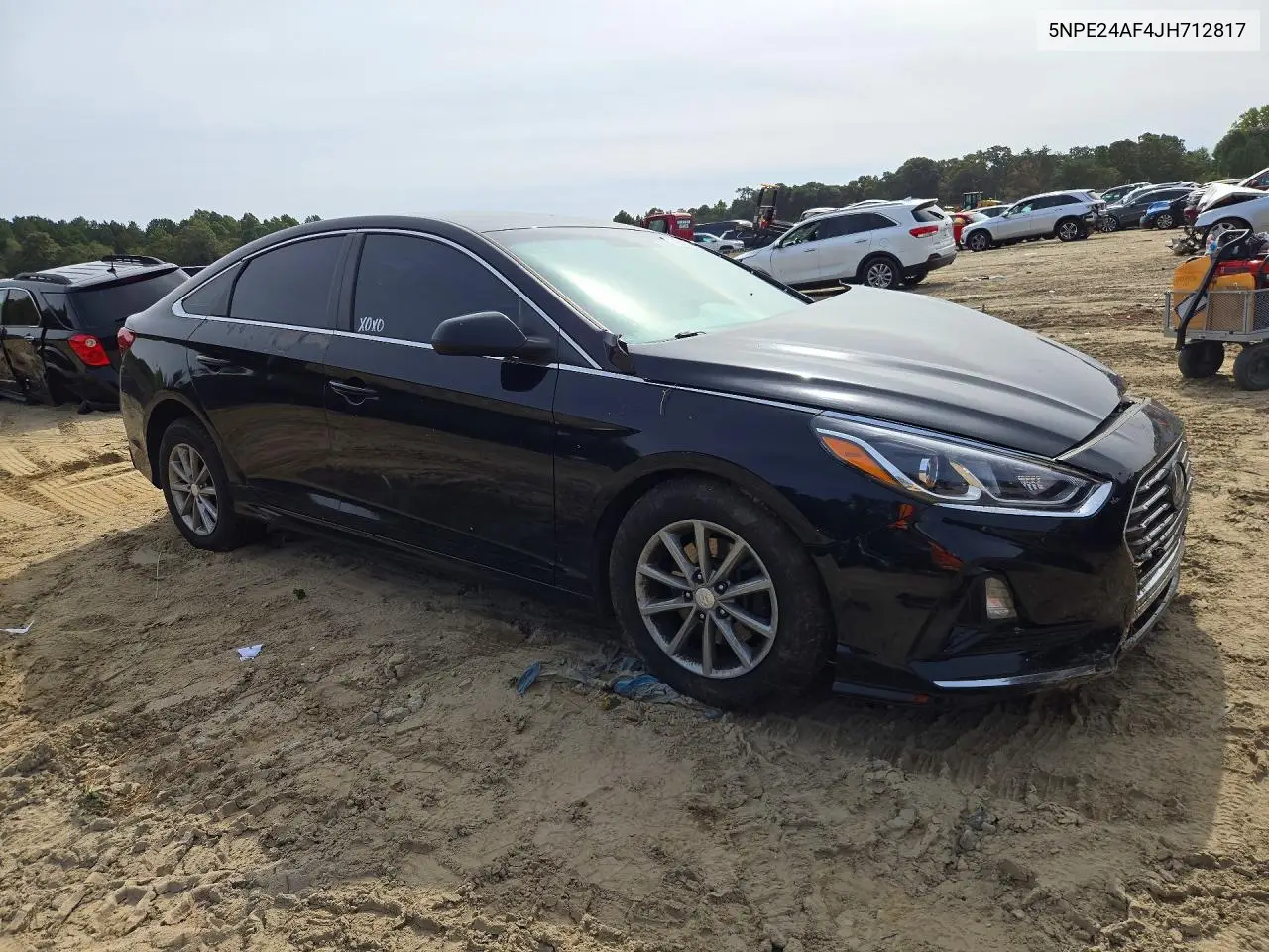 2018 HYUNDAI SONATA VIN 5NPE24AF4JH712817 — фото 4