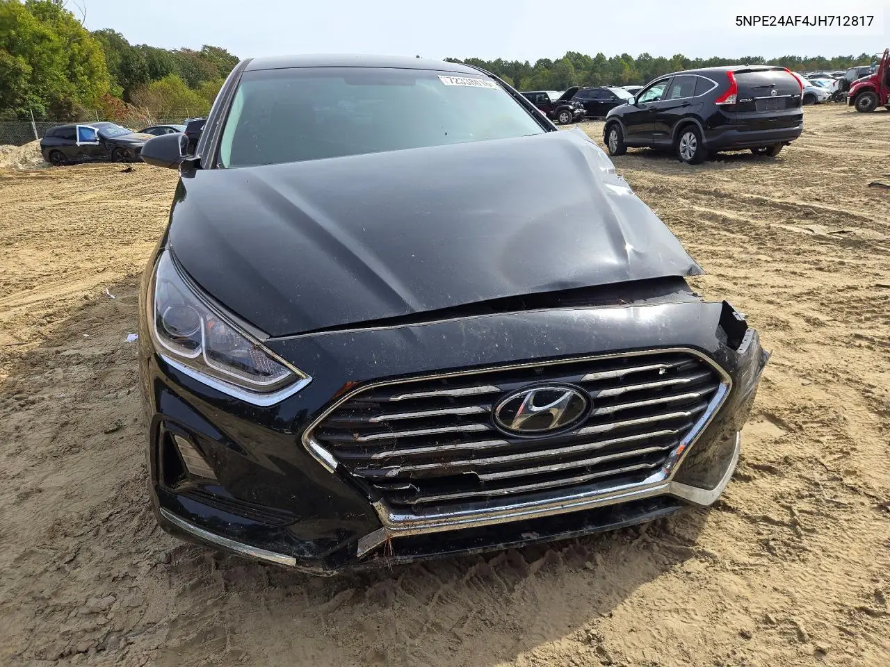 2018 HYUNDAI SONATA VIN 5NPE24AF4JH712817 — фото 5