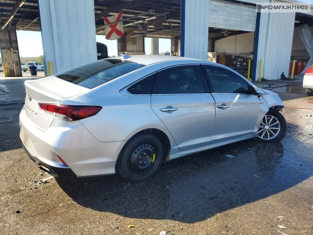 2018 HYUNDAI SONATA VIN 5NPE24AFXJH716922 — фото 3