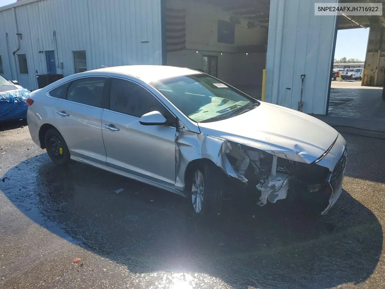 2018 HYUNDAI SONATA VIN 5NPE24AFXJH716922 — фото 4