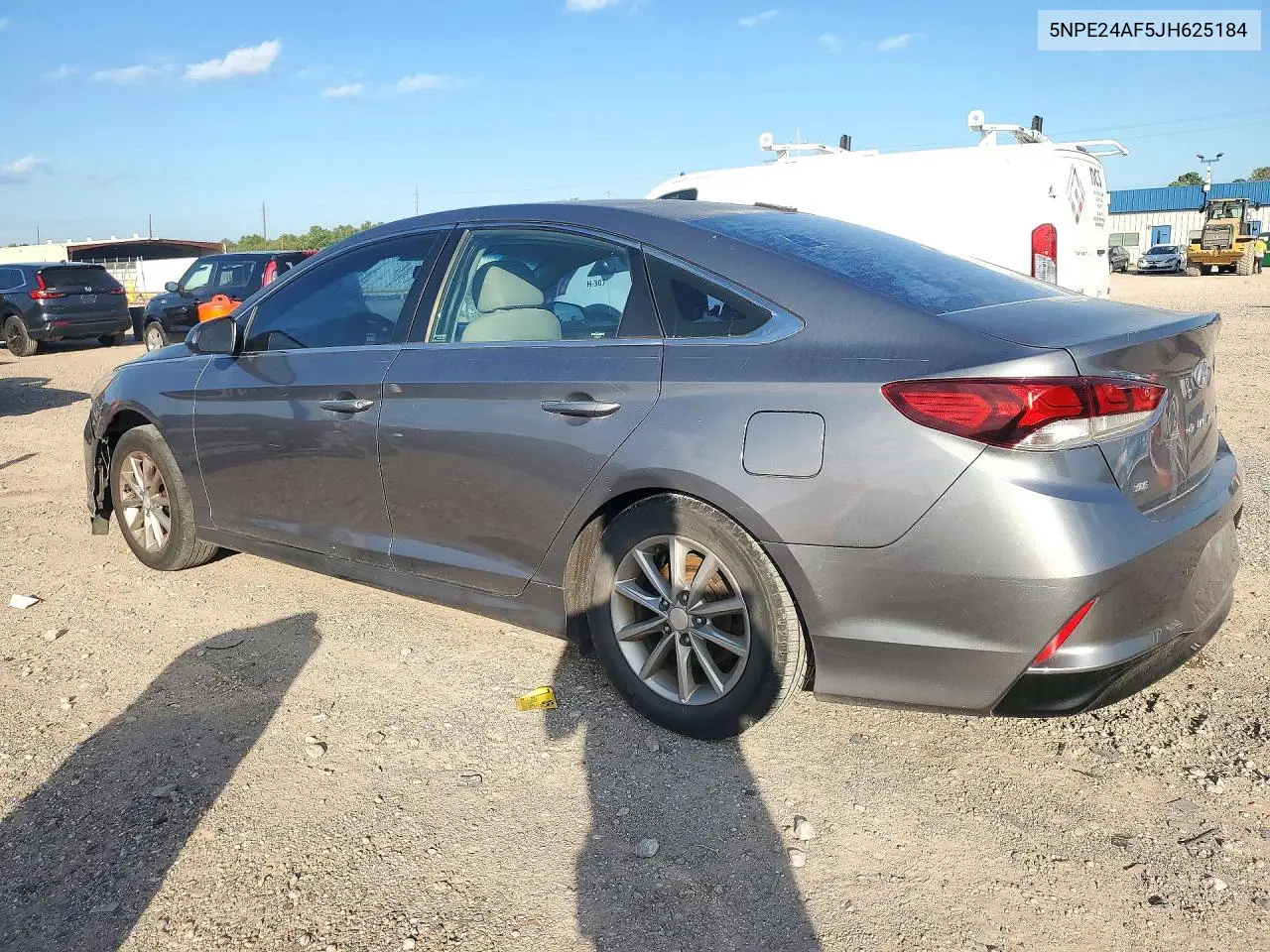 2018 HYUNDAI SONATA VIN 5NPE24AF5JH625184 — фото 2