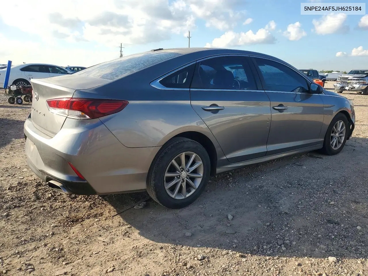 2018 HYUNDAI SONATA VIN 5NPE24AF5JH625184 — фото 3