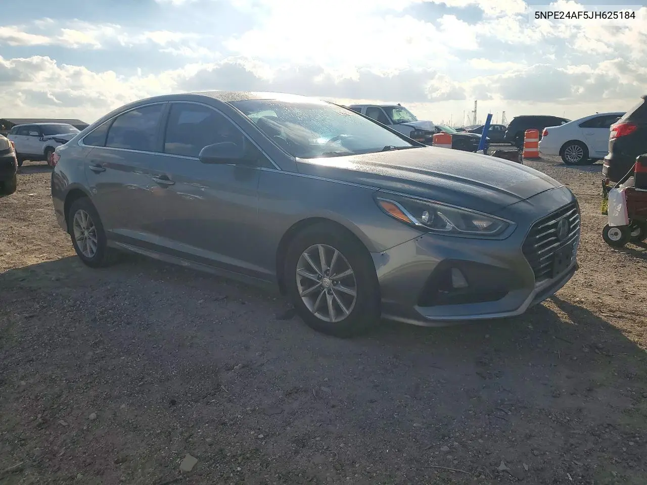 2018 HYUNDAI SONATA VIN 5NPE24AF5JH625184 — фото 4