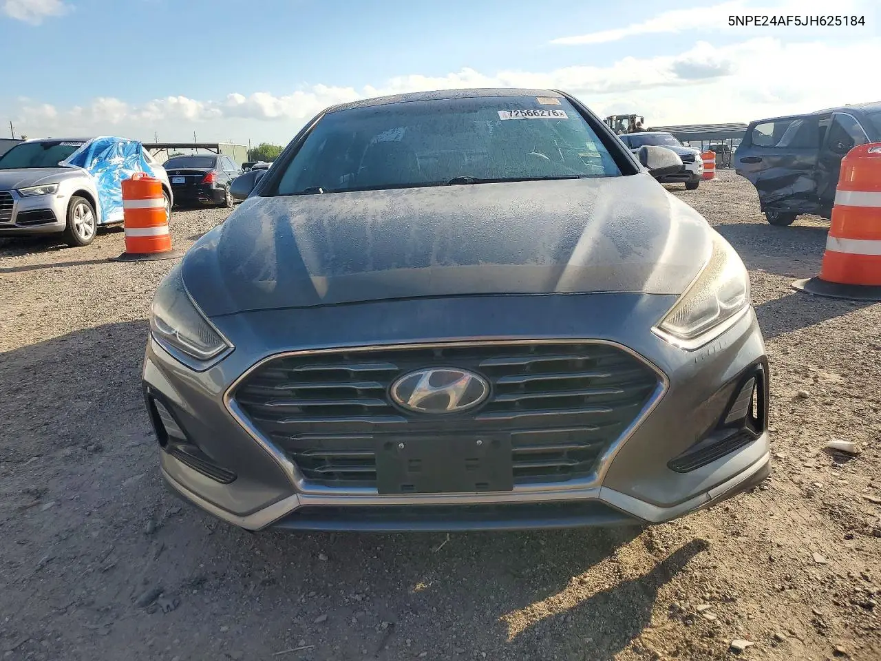 2018 HYUNDAI SONATA VIN 5NPE24AF5JH625184 — фото 5