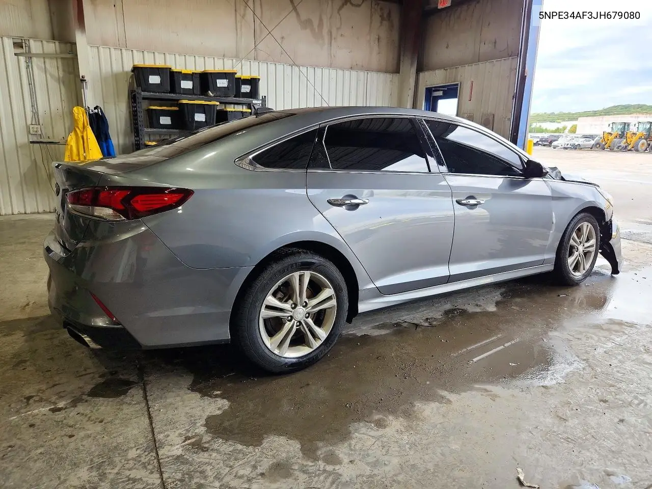 2018 HYUNDAI SONATA VIN 5NPE34AF3JH679080 — фото 3