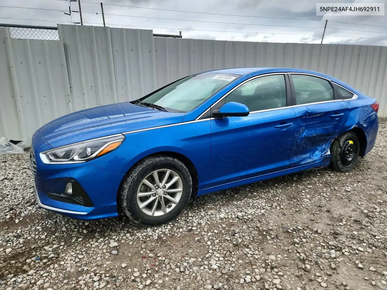HYUNDAI SONATA 2018, VIN 5NPE24AF4JH692911