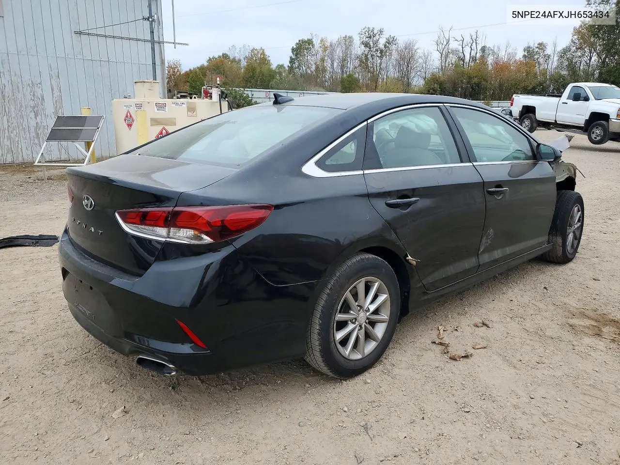 2018 HYUNDAI SONATA VIN 5NPE24AFXJH653434 — фото 3