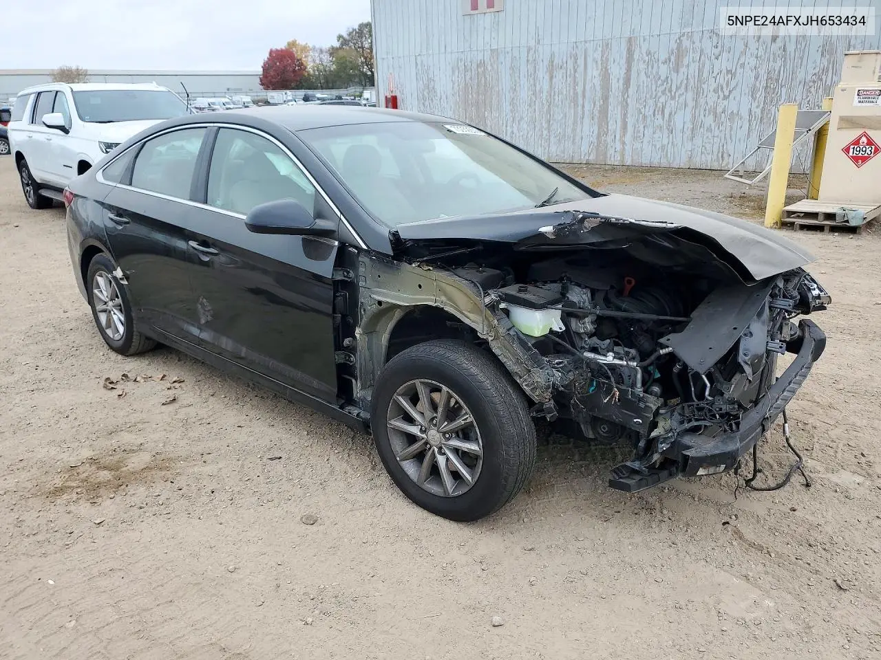 2018 HYUNDAI SONATA VIN 5NPE24AFXJH653434 — фото 4