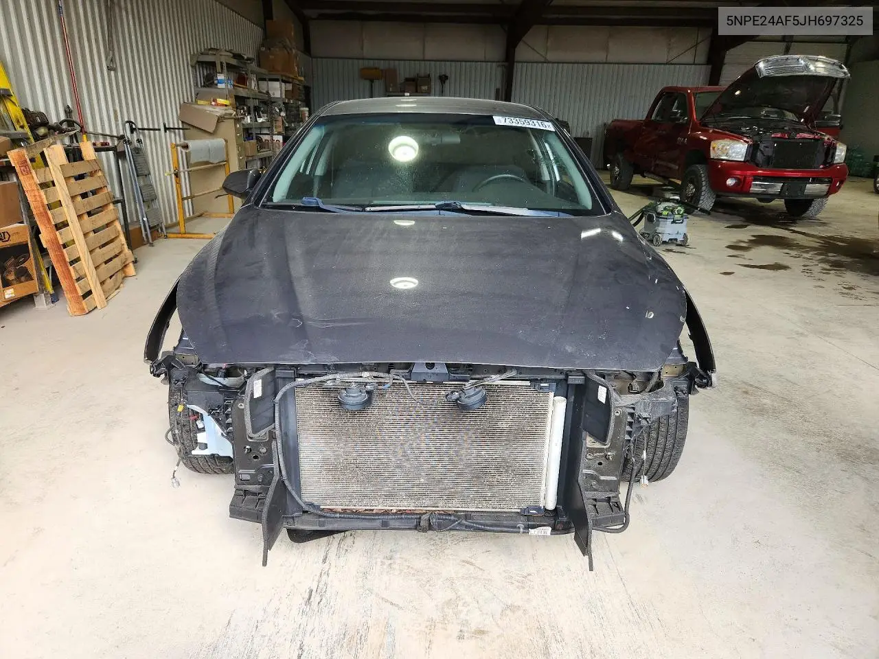 2018 HYUNDAI SONATA VIN 5NPE24AF5JH697325 — фото 5