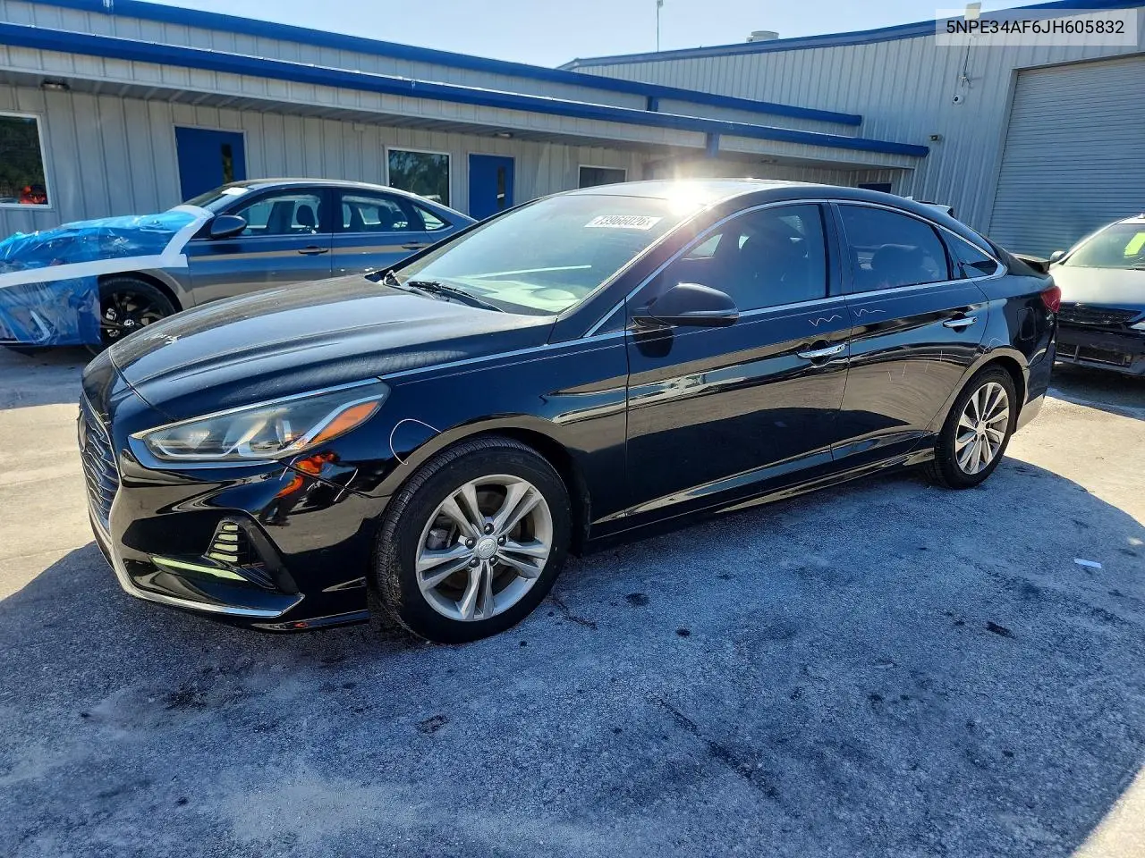 HYUNDAI SONATA 2018, VIN 5NPE34AF6JH605832