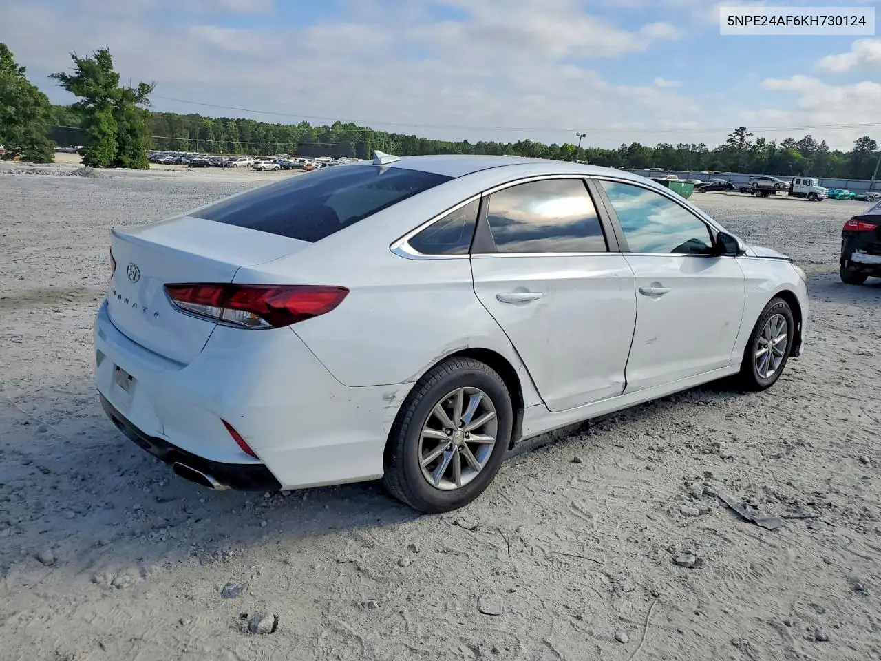 2019 HYUNDAI SONATA VIN 5NPE24AF6KH730124 — фото 3