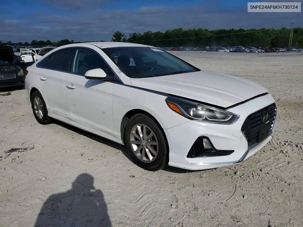 2019 HYUNDAI SONATA VIN 5NPE24AF6KH730124 — фото 4