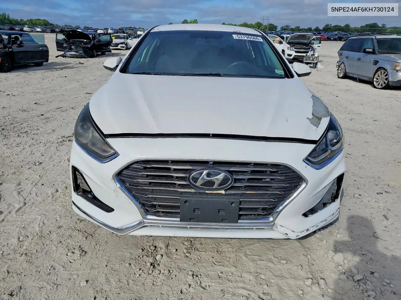 2019 HYUNDAI SONATA VIN 5NPE24AF6KH730124 — фото 5
