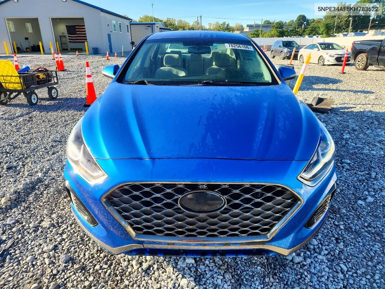 2019 HYUNDAI SONATA VIN 5NPE34AF5KH783622 — фото 5