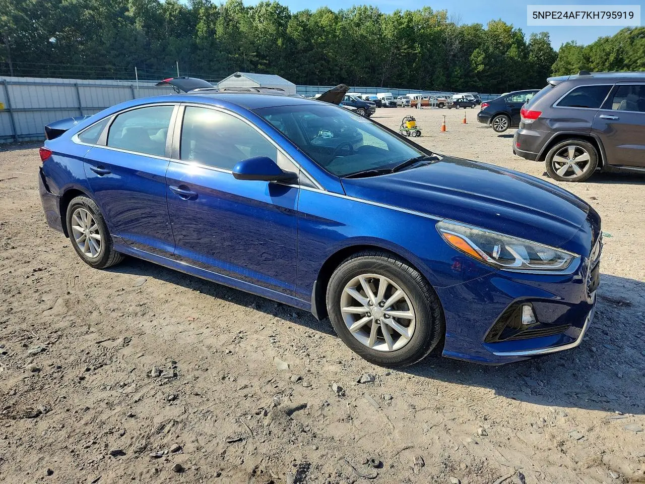 2019 HYUNDAI SONATA VIN 5NPE24AF7KH795919 — фото 4