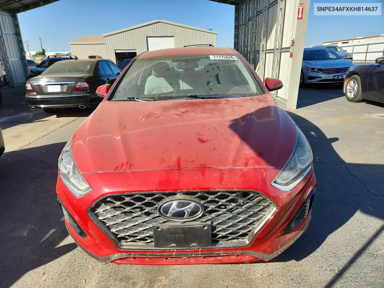 2019 HYUNDAI SONATA VIN 5NPE34AFXKH814637 — фото 5