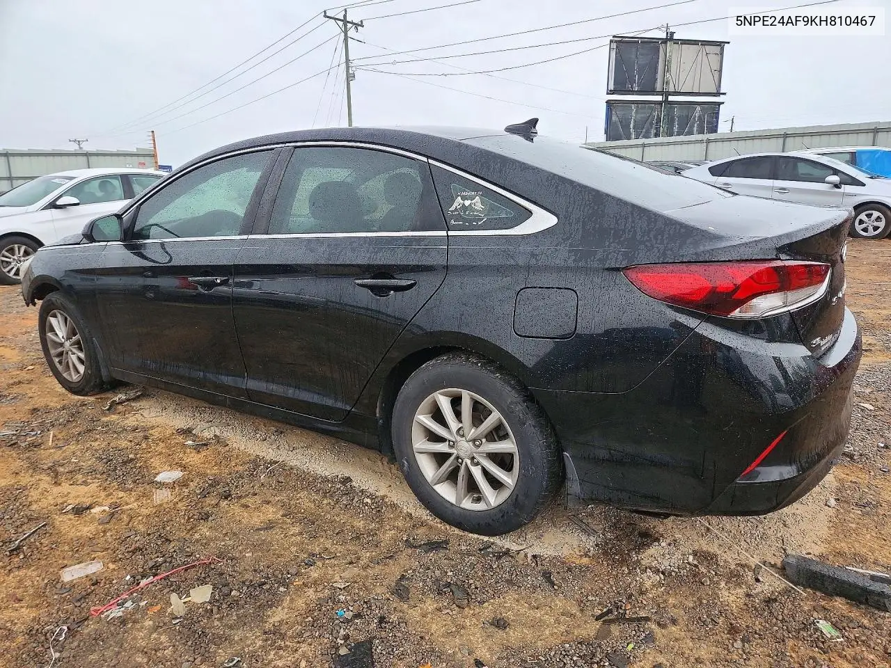 2019 HYUNDAI SONATA VIN 5NPE24AF9KH810467 — фото 2