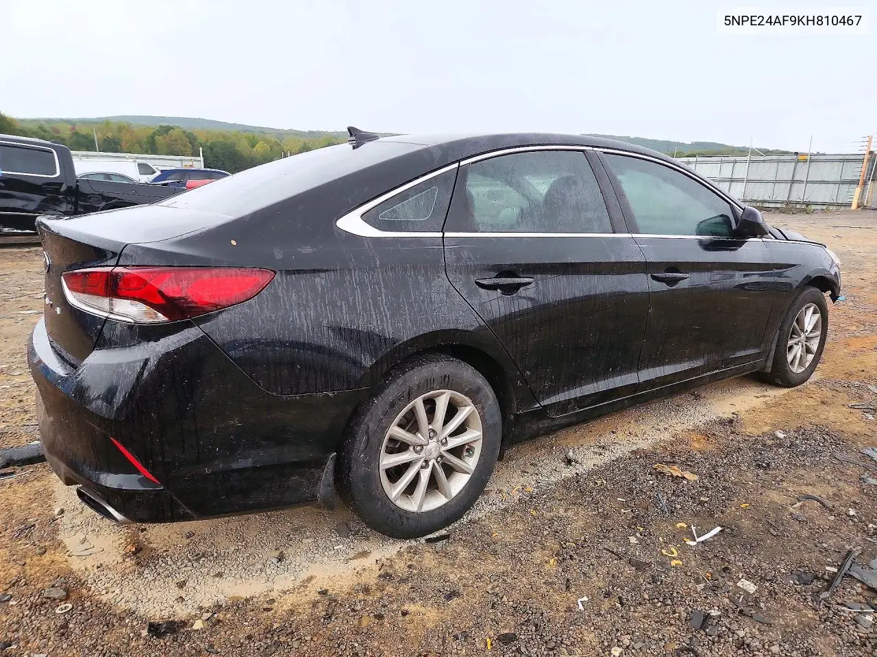 2019 HYUNDAI SONATA VIN 5NPE24AF9KH810467 — фото 3