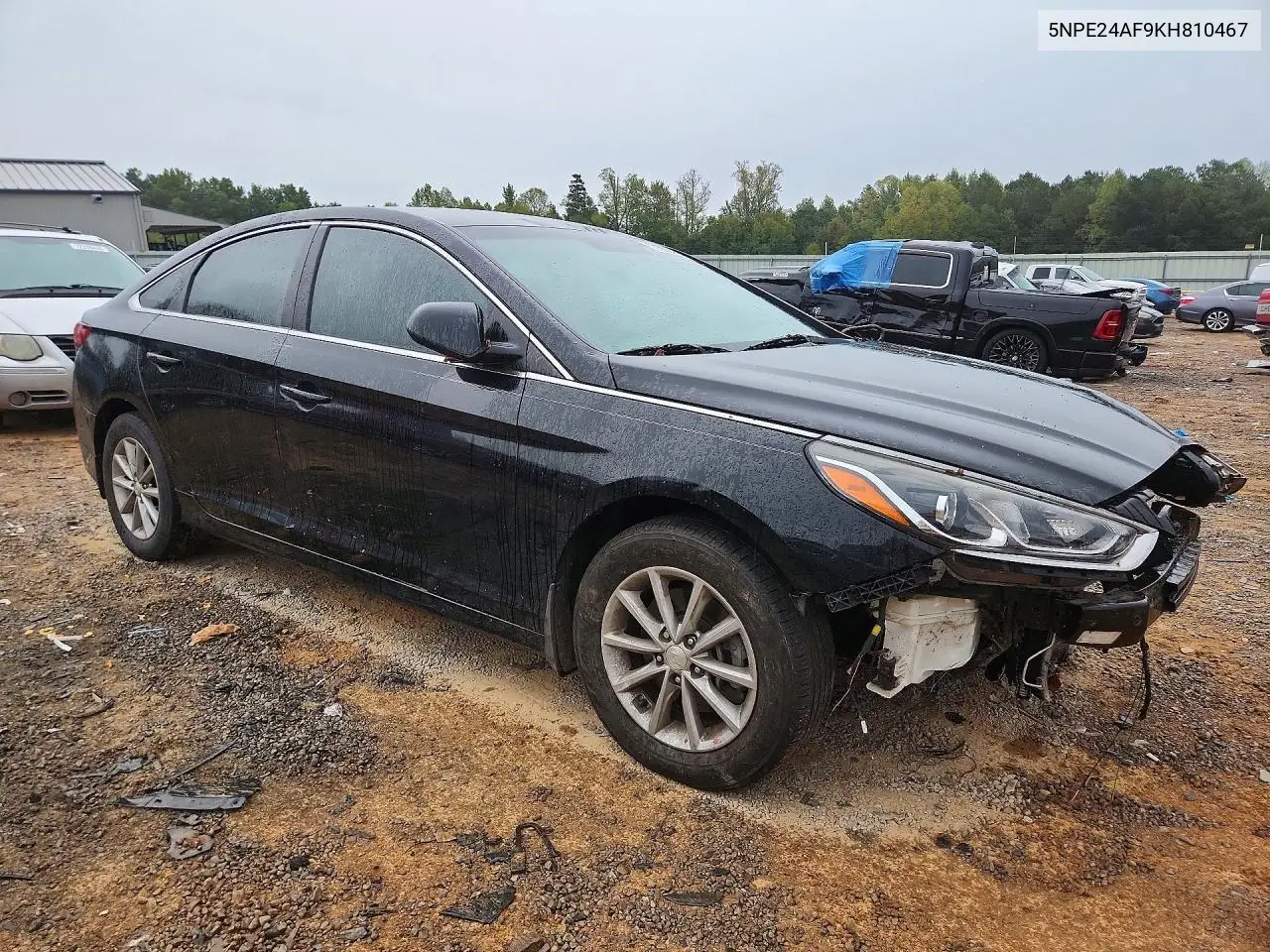 2019 HYUNDAI SONATA VIN 5NPE24AF9KH810467 — фото 4