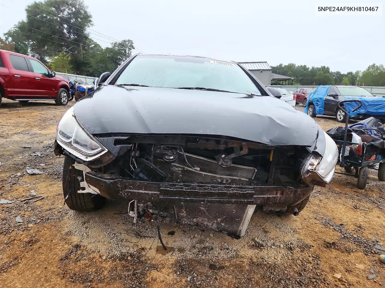 2019 HYUNDAI SONATA VIN 5NPE24AF9KH810467 — фото 5