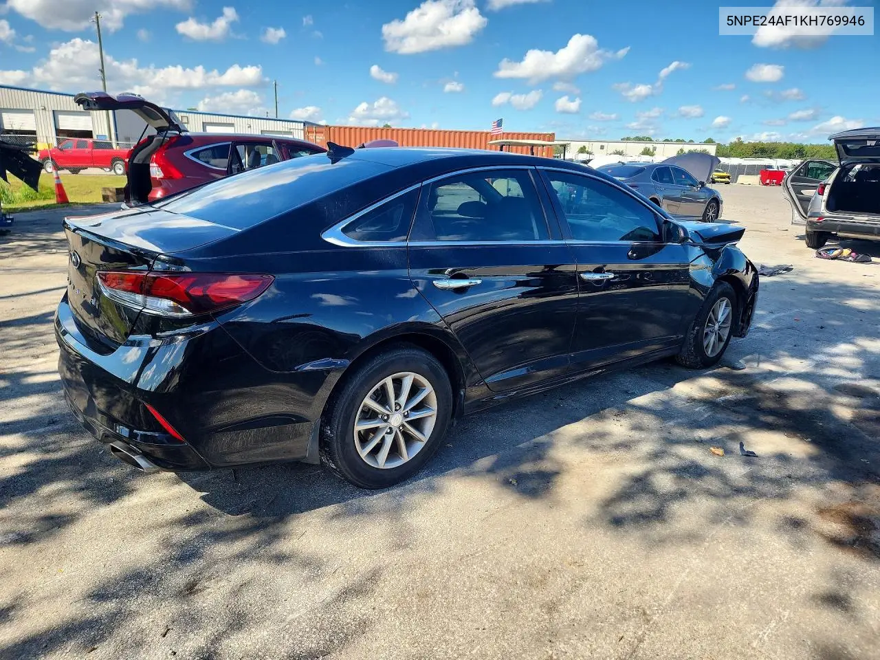 2019 HYUNDAI SONATA VIN 5NPE24AF1KH769946 — фото 3