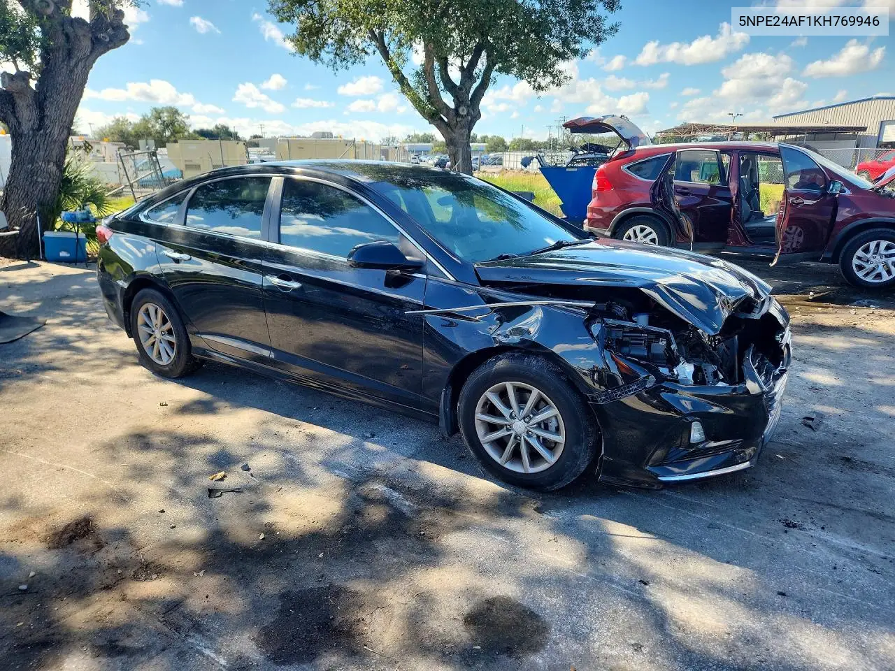 2019 HYUNDAI SONATA VIN 5NPE24AF1KH769946 — фото 4