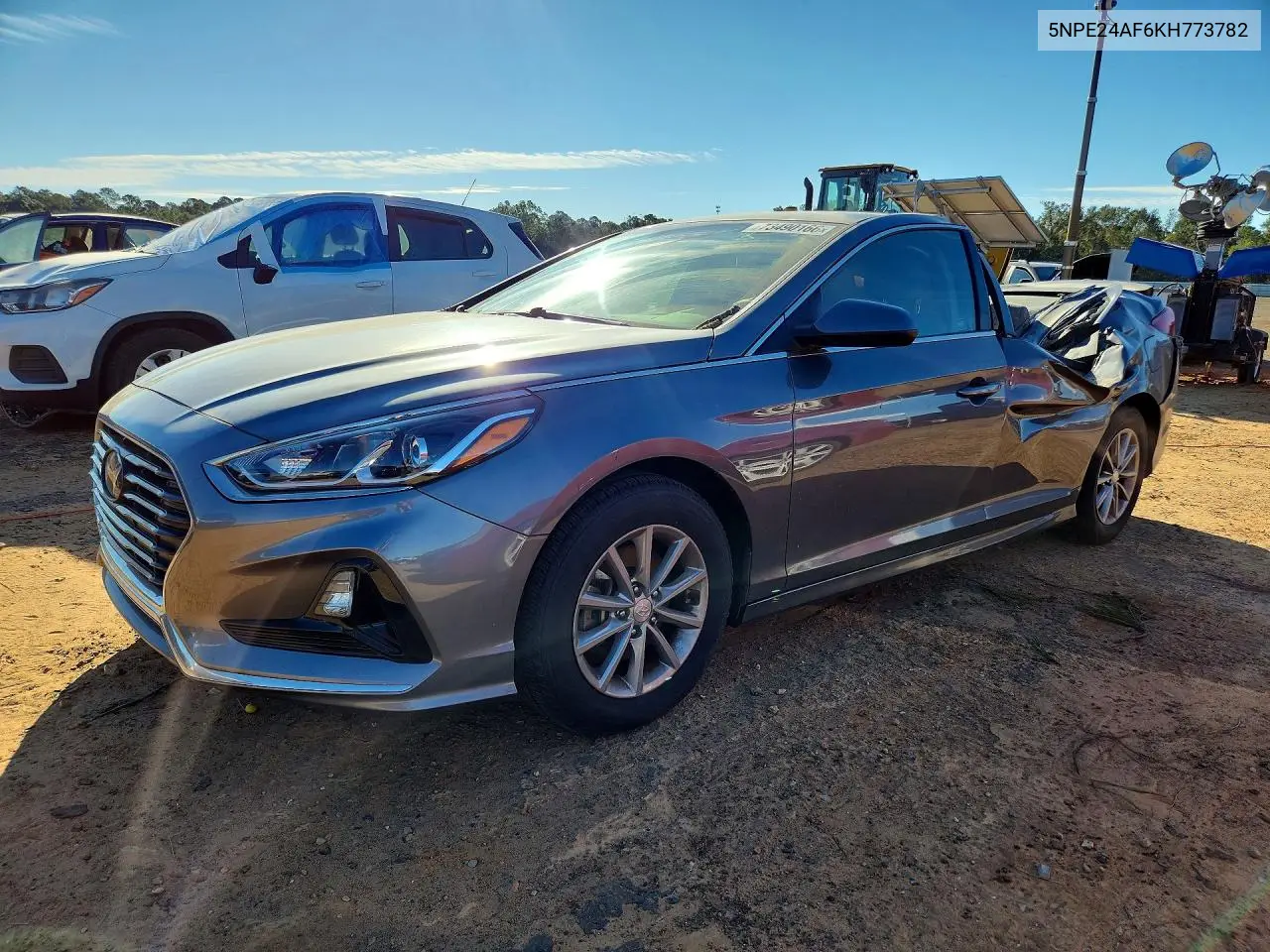 HYUNDAI SONATA 2019, VIN 5NPE24AF6KH773782