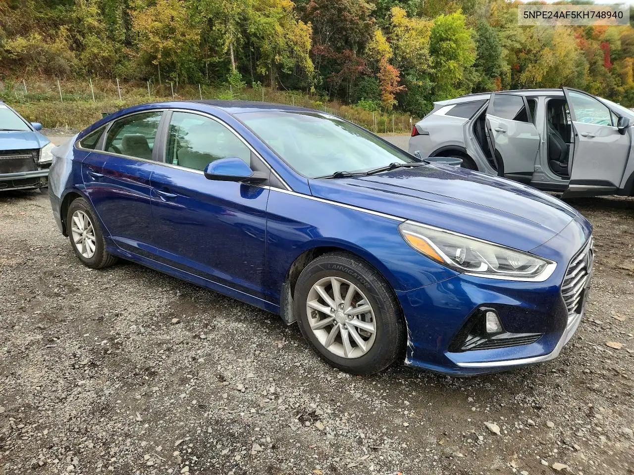 2019 HYUNDAI SONATA VIN 5NPE24AF5KH748940 — фото 4