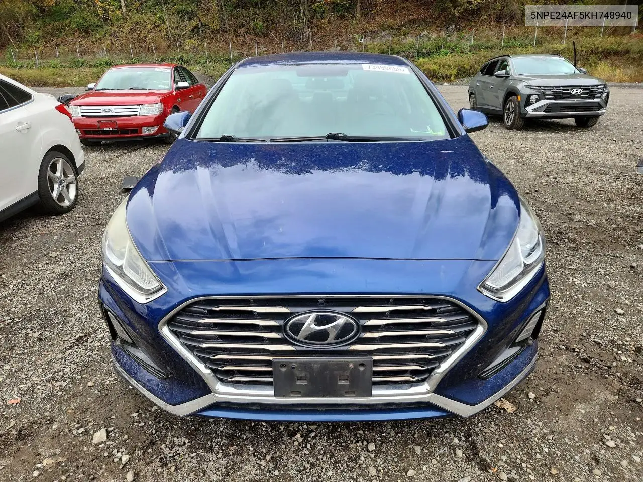 2019 HYUNDAI SONATA VIN 5NPE24AF5KH748940 — фото 5