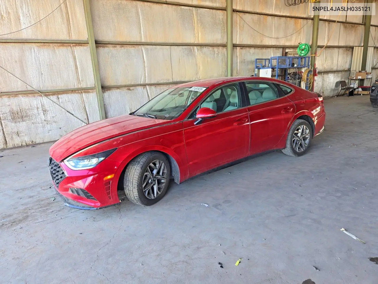 HYUNDAI SONATA 2020, VIN 5NPEL4JA5LH035121