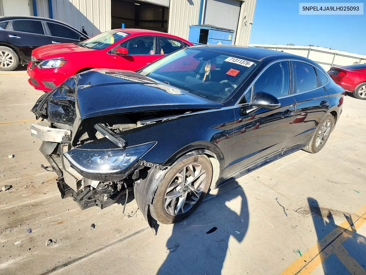 HYUNDAI SONATA 2020, VIN 5NPEL4JA9LH025093