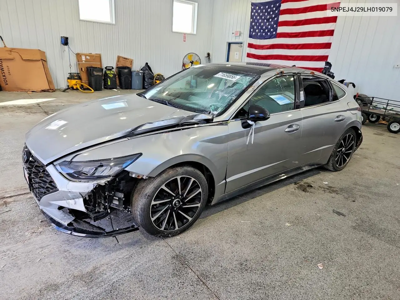 HYUNDAI SONATA 2020, VIN 5NPEJ4J29LH019079