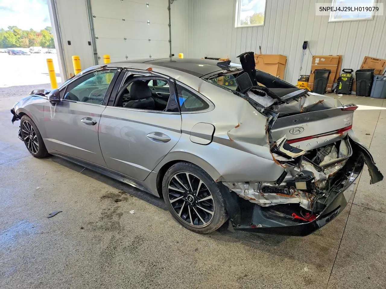 2020 HYUNDAI SONATA VIN 5NPEJ4J29LH019079 — фото 2