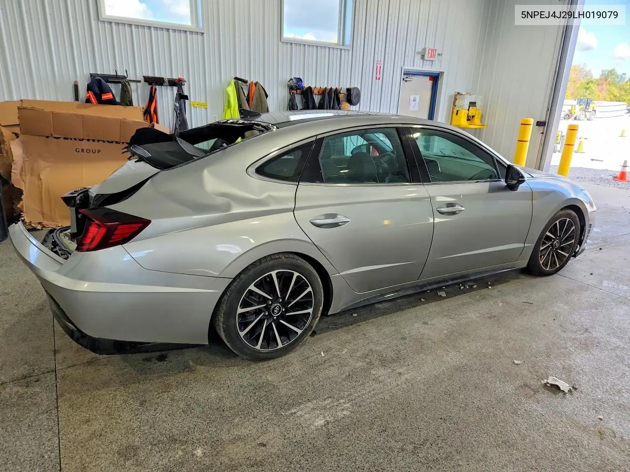 2020 HYUNDAI SONATA VIN 5NPEJ4J29LH019079 — фото 3
