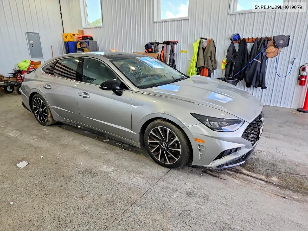 2020 HYUNDAI SONATA VIN 5NPEJ4J29LH019079 — фото 4