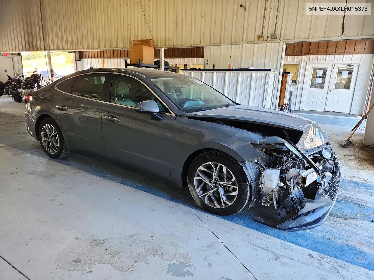2020 HYUNDAI SONATA VIN 5NPEF4JAXLH015373 — фото 4