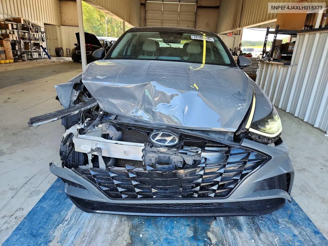2020 HYUNDAI SONATA VIN 5NPEF4JAXLH015373 — фото 5