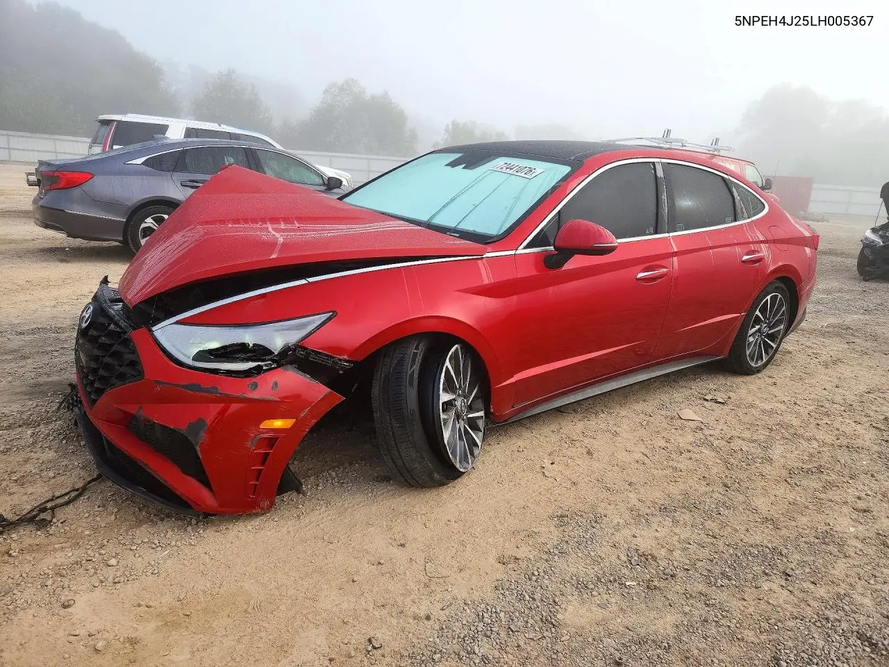 HYUNDAI SONATA 2020, VIN 5NPEH4J25LH005367