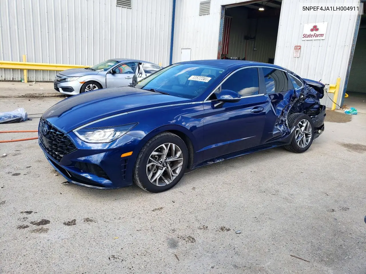 HYUNDAI SONATA 2020, VIN 5NPEF4JA1LH004911
