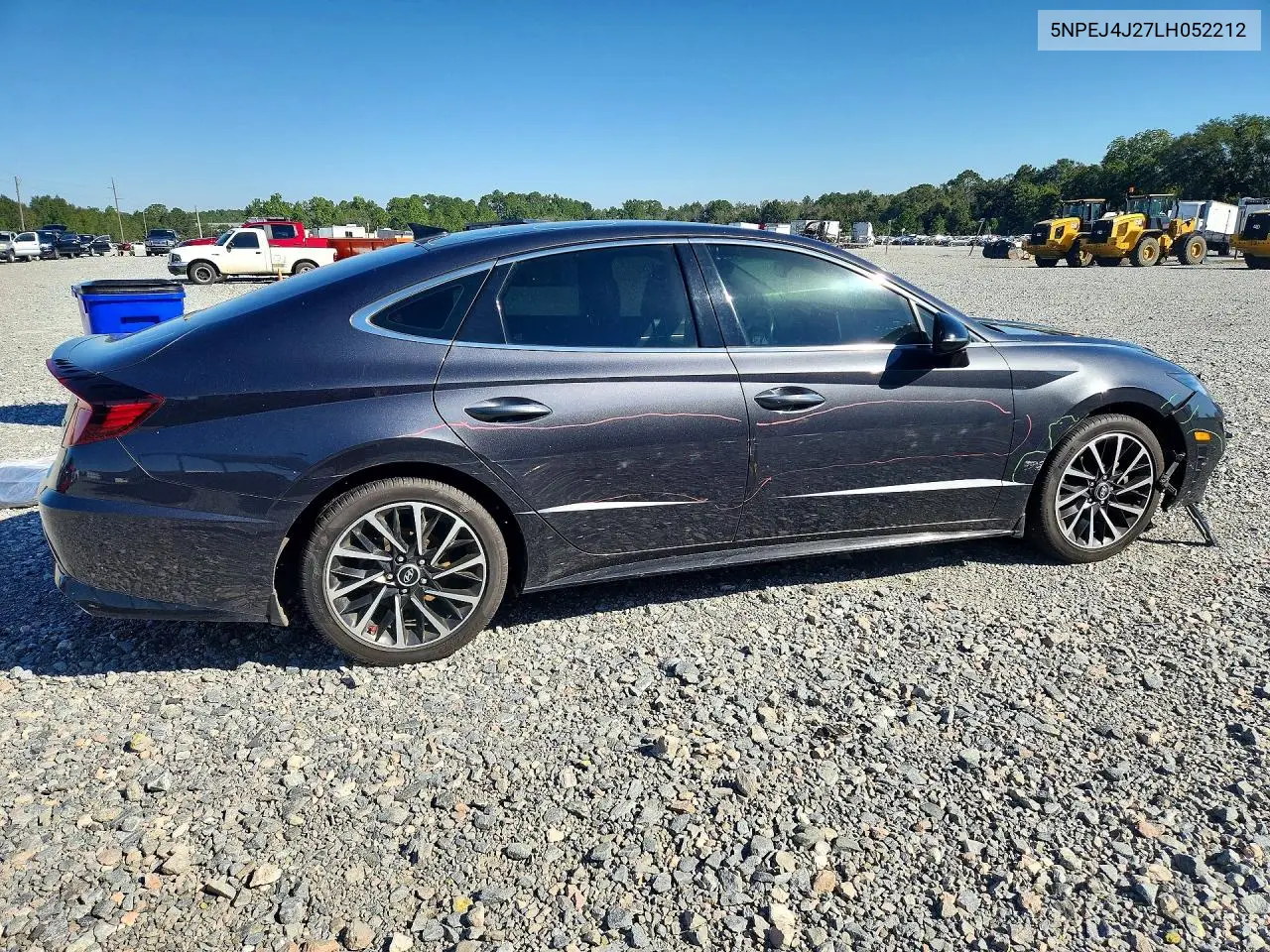 2020 HYUNDAI SONATA VIN 5NPEJ4J27LH052212 — фото 3