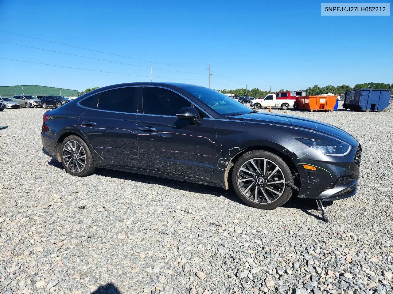 2020 HYUNDAI SONATA VIN 5NPEJ4J27LH052212 — фото 4
