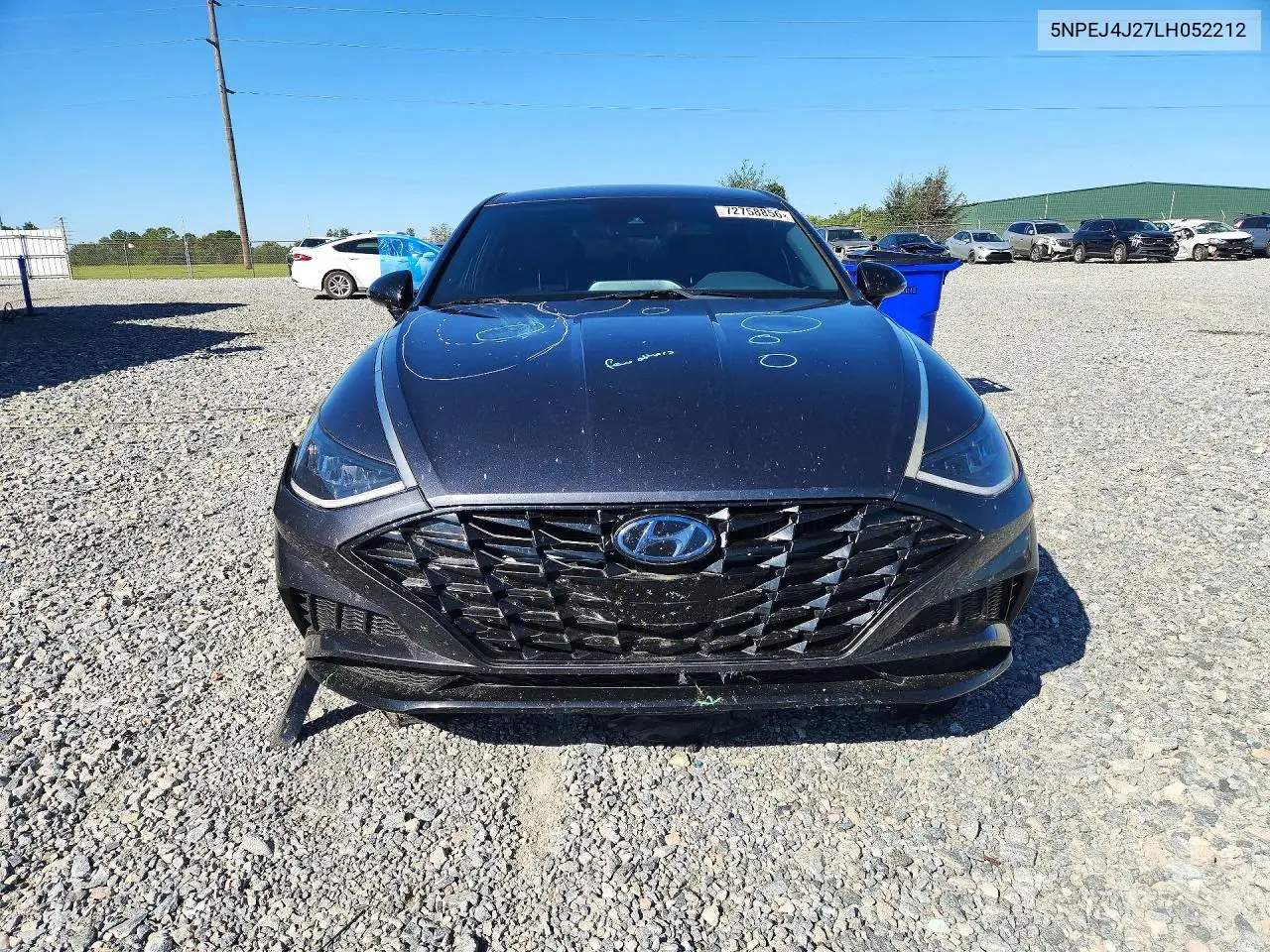 2020 HYUNDAI SONATA VIN 5NPEJ4J27LH052212 — фото 5